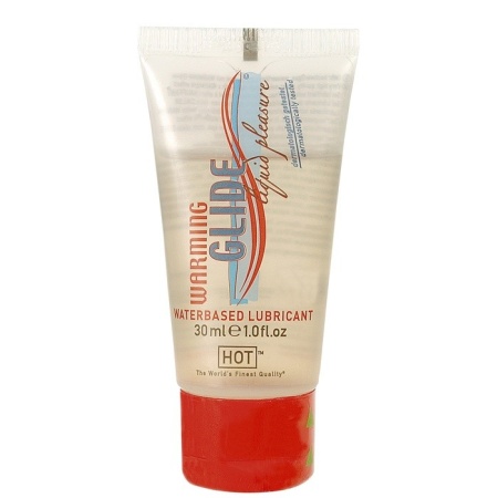 Rozgrzewający żel intymny Warming Glide Liquid Pleasure 30 ml - 1