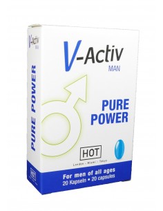 V-Activ Caps For Men 20 kaps. - Dłuższa i mocniejsza erekcja - 1