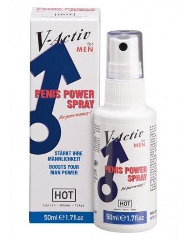 V-Activ Penis Power Spray For Men 50 ml - Dłuższa i mocniejsza erekcja - 1