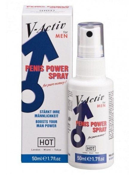 V-Activ Penis Power Spray For Men 50 ml - Dłuższa i mocniejsza erekcja - 1