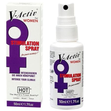 Spray stymulujący V-Activ Stimulation Spray For Women 50 ml - 1