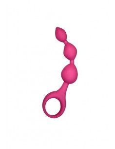 Kulki analne Silicon Triball Amuse-G Pink - Kulki analne, koraliki analne - 1
