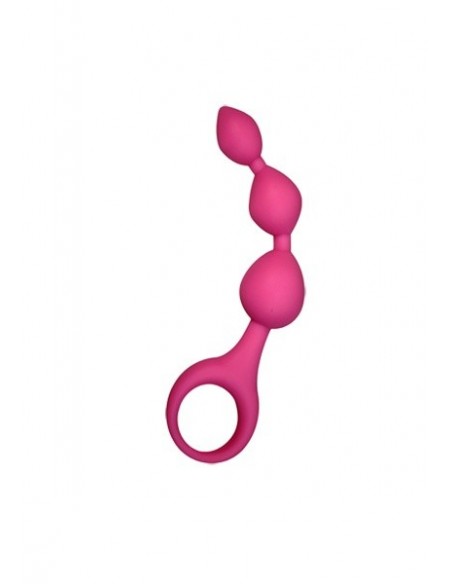 Kulki analne Silicon Triball Amuse-G Pink - Kulki analne, koraliki analne - 1