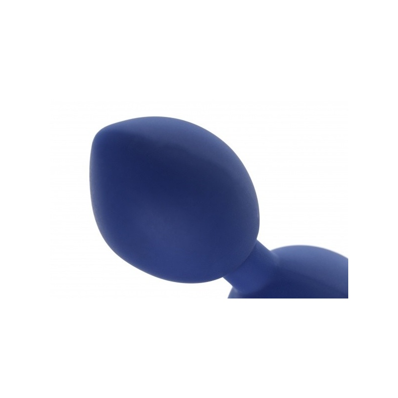 Dildo analne Triball Amuse-G - trzy kulki z silikonu medycznego, obwód 6,35-8,89 cm - 4