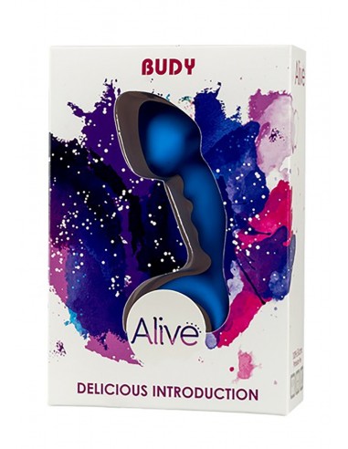 Buttplug Silicon Budy Amuse-G Blue - Korki analne silikonowe - 2