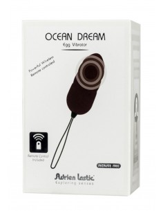 Jajeczko wibrujące Ocean Dream Black - Wibratory Jajeczka - 1