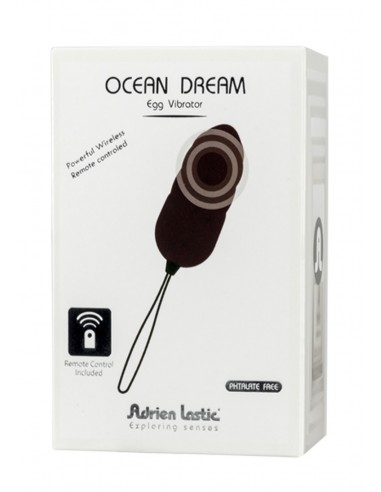 Jajeczko wibrujące Ocean Dream Black - Wibratory Jajeczka - 1
