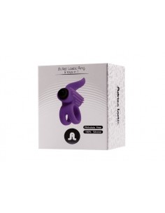 Pierścień na Penisa wibrujący Bullet Lastic Func:1 Violet - Pierścienie erekcyjne wibrujące - 1 2