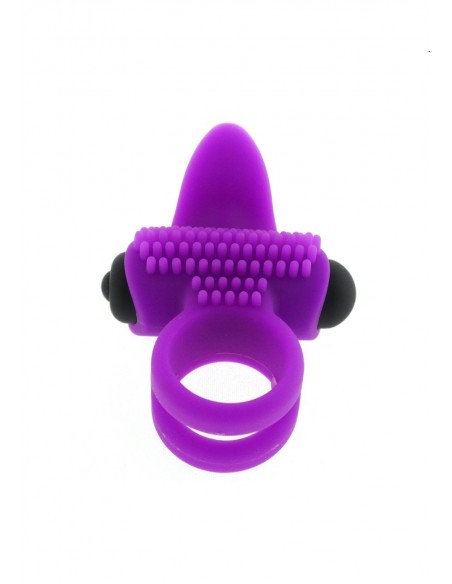 Pierścień na Penisa wibrujący Bullet Lastic Func:1 Violet - Pierścienie erekcyjne wibrujące - 4