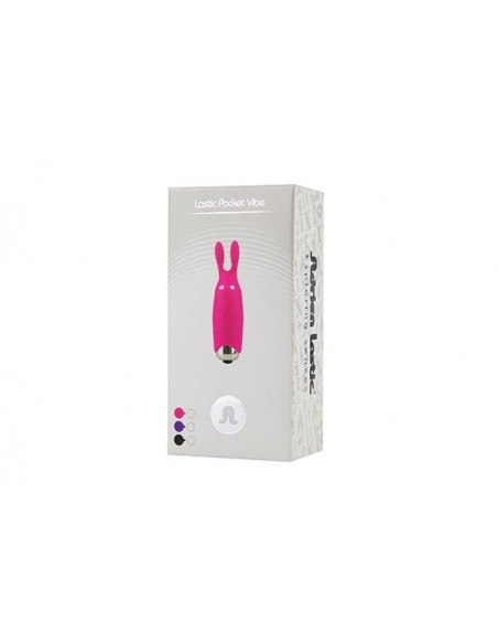 Stymulator łechtaczki Lastic Pocket Vibe Rabbit Pink - Stymulatory łechtaczki - 2