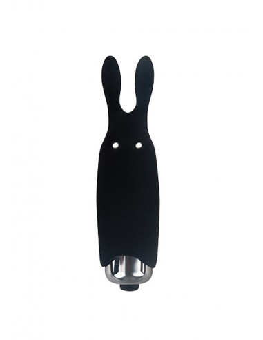Stymulator łechtaczki Lastic Pocket Vibe Rabbit Black - Stymulatory łechtaczki - 1