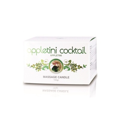 Świeca do masażu Appletini Cocktail 150 g - 1