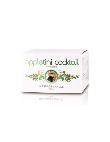 Świeca / Krem Do Masażu Appletini Cocktail Massage Candle Tin - Świece zapachowe do masażu - 1