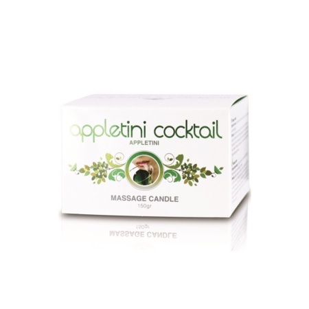 Świeca do masażu Appletini Cocktail 150 g - 1