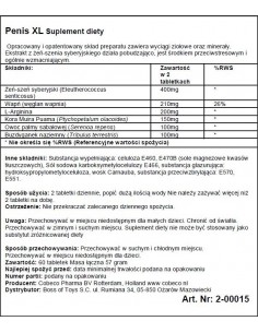 Penis XL Flat Pack 12 Languages - Powiększenie penisa - 1 2