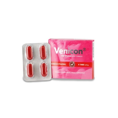 Suplement diety Venicon for Women EU 4 kapsułki 3,9 g marki Cobeco Pharma - 1