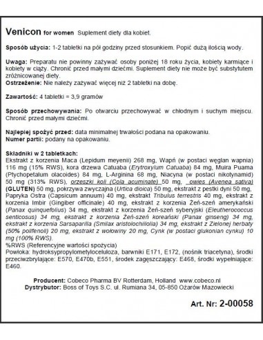 Venicon For Women Eu - Zwiększenie libida i potencji u kobiet - 2