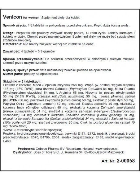 Venicon For Women Eu - Zwiększenie libida i potencji u kobiet - 2