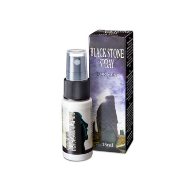 Sprej znieczulający Black Stone Spray 15 ml - 1