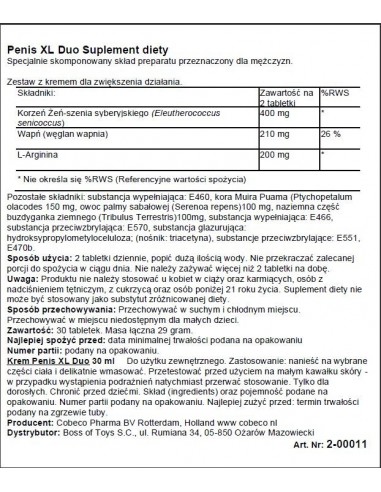 Penis XL Duo Pack  Efs - Powiększenie penisa - 2