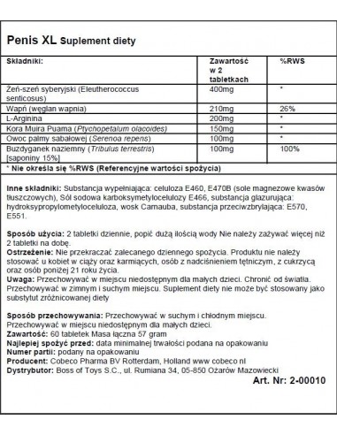 Penis XL Tabs East Efs - Powiększenie penisa - 2