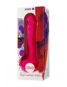 Dildo Fantom Ciała Ludzkiego - Adam Pink.L - Dilda realistyczne - 1 2