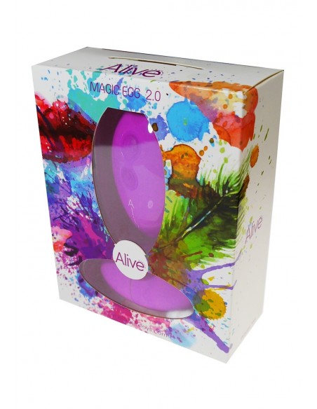 Jajeczko Wibrujące Magic Egg 2.0 z Pilotem Bezprzewodowym - Kulki Gejszy i Jajeczka Wibrujące - 4
