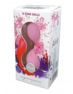 Kulki Gejszy do Treningu i Stymulacji Alive Ball - Kulki Gejszy Podwójne i Pojedyncze - 1 2