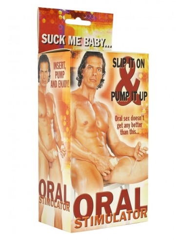 Oralny Masturbator Z Pompką Dla Mężczyzn - Masturbatory i Sztuczne pochwy - 2