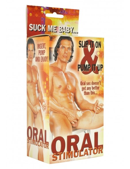 Oralny Masturbator Z Pompką Dla Mężczyzn - Masturbatory i Sztuczne pochwy - 2