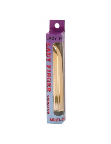 Wibrator Ladyfinger Gold Vibrator - Wibratory Klasyczne - 2