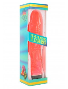 Żelowy wibrator Jelly Pink Vibrator - Wibratory żelowe - 1 2