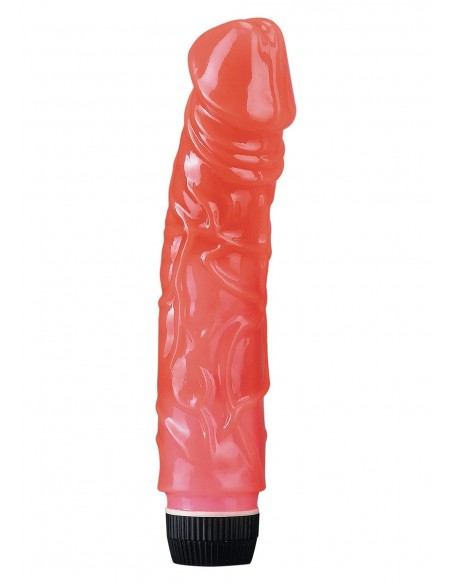 Żelowy wibrator Jelly Pink Vibrator - Wibratory żelowe - 1