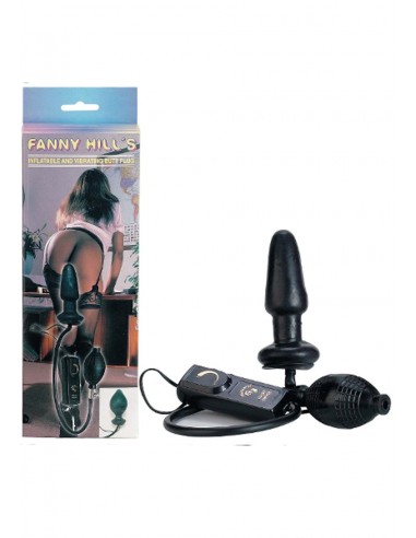 Korek analny pompowany Inflatable Buttplug Black - Korki analne pompowane - 2