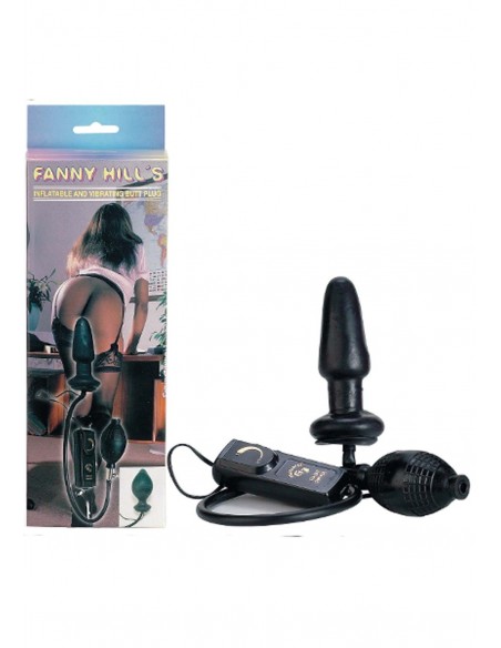 Korek analny pompowany Inflatable Buttplug Black - Korki analne pompowane - 2