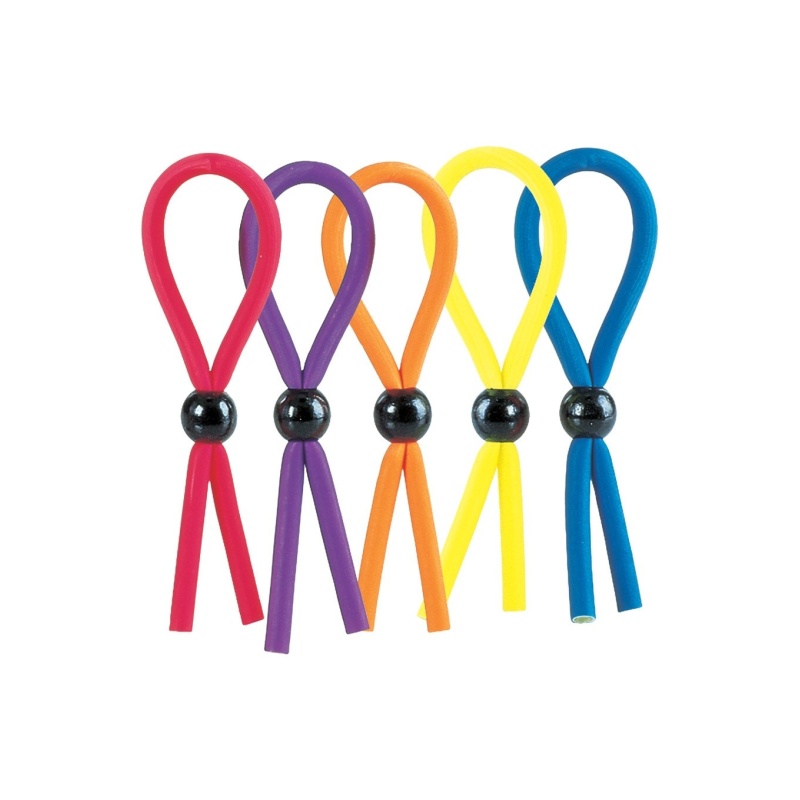 Pierścień erekcyjny Julian’s Stud Ring Multicolor, regulacja cinch, 12,75 cm - 2