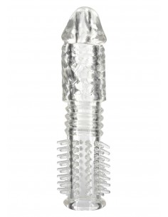 Stymulująca Nakładka Na Penisa Penis Silicone Sleeve - Przedłużki i nakładki na penisa - 1