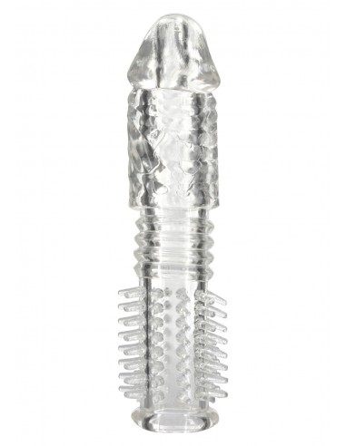 Stymulująca Nakładka Na Penisa Penis Silicone Sleeve - Przedłużki i nakładki na penisa - 1