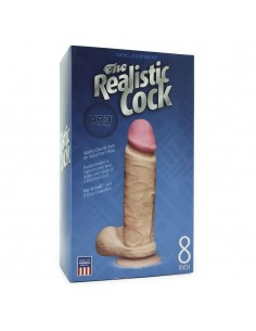 Dildo z cyberskóry Realistic Cock Ur 3 - 8" - Dilda realistyczne - 1 2