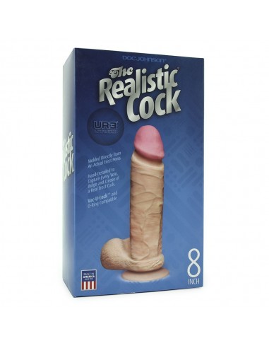 Dildo z cyberskóry Realistic Cock Ur 3 - 8" - Dilda realistyczne - 2