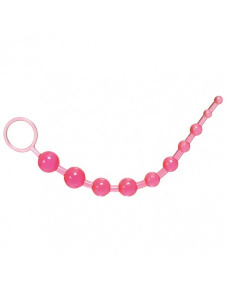 Kulki analne X-10 Beads Pink - Kulki analne, koraliki analne - 1