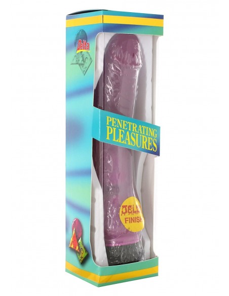 Żelowy wibrator Jelly Vibrator Lavender - Wibratory żelowe - 2