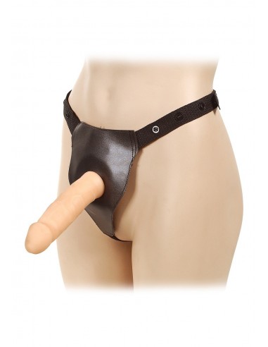 Strapon Magic Flesh Harness - Strap-ony, dilda na pasku bez wibracji - 1