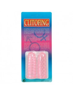 Stymulujące nakładki na palce Lustfingers Soft + Bumpy Pink - Nakładki na palce - 1