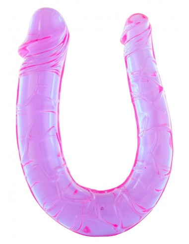 Podwójne dildo Double Mini 30 cm Różowe - Dilda podwójne - 1