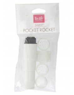 Stymulator łechtaczki Pocket Rocket White - Stymulatory łechtaczki - 1 2