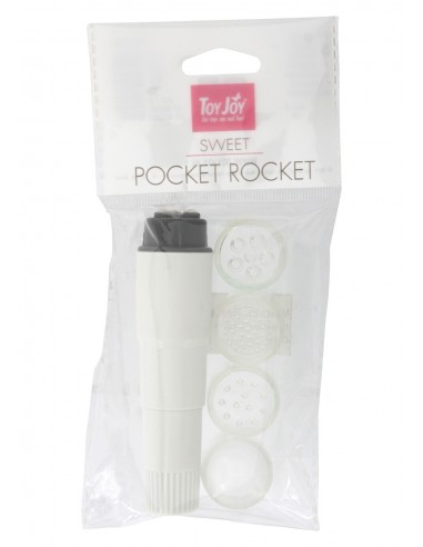 Stymulator łechtaczki Pocket Rocket White - Stymulatory łechtaczki - 2
