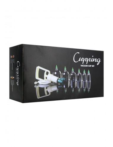 Pompa próżniowa BDSM Cupping Vacuum Cupset - Zabawki Medyczne - 1
