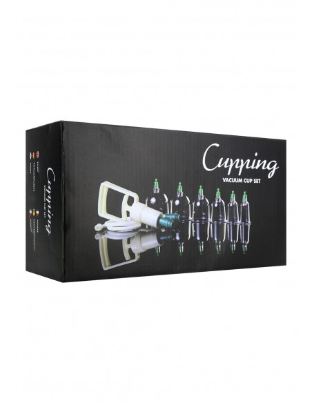 Pompa próżniowa BDSM Cupping Vacuum Cupset - Zabawki Medyczne - 1