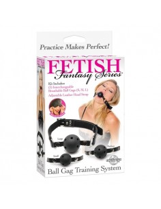Knebel Ff Ball Gag Training System Black - Kneble do ust - 1 2